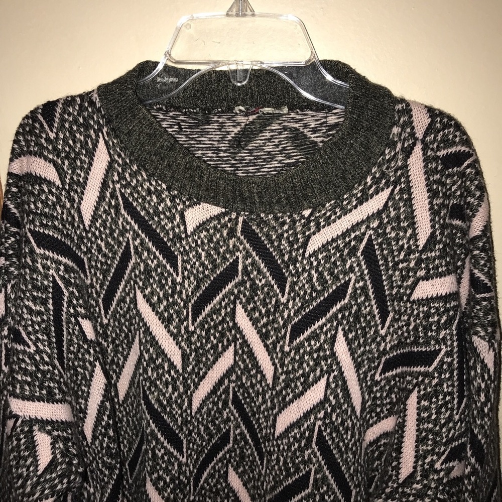 Thrifted Knitted Crop Sweater